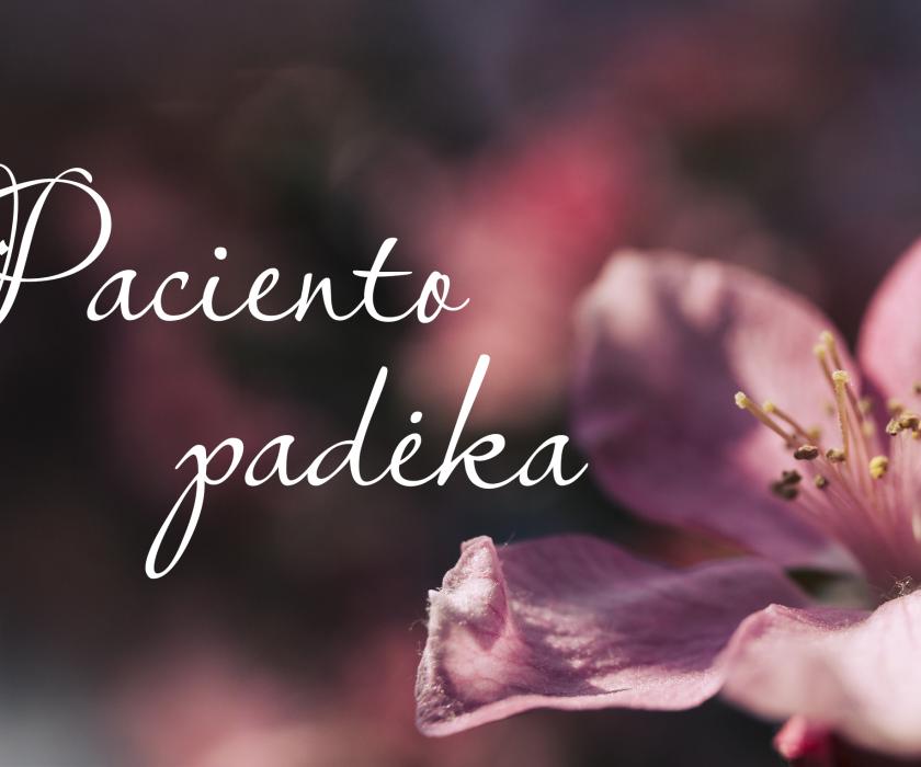 Padėka Dr. Dainiui Šimčikui
