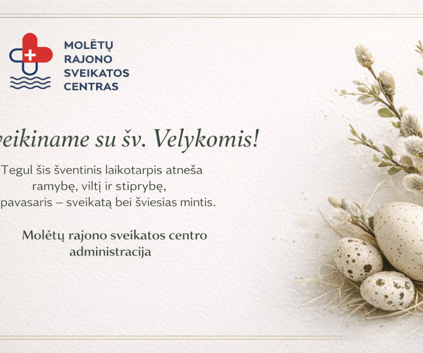 Sveikinimas šv. Velykų proga