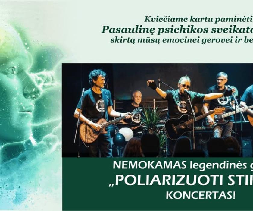 Paminėkime Pasaulinę psichikos sveikatos dieną kartu su „Poliarizuotais stiklais“! 