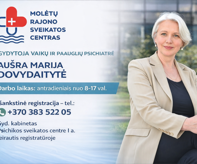 Mūsų vaikų ir paauglių psichiatrė Aušra Marija Dovydaitytė