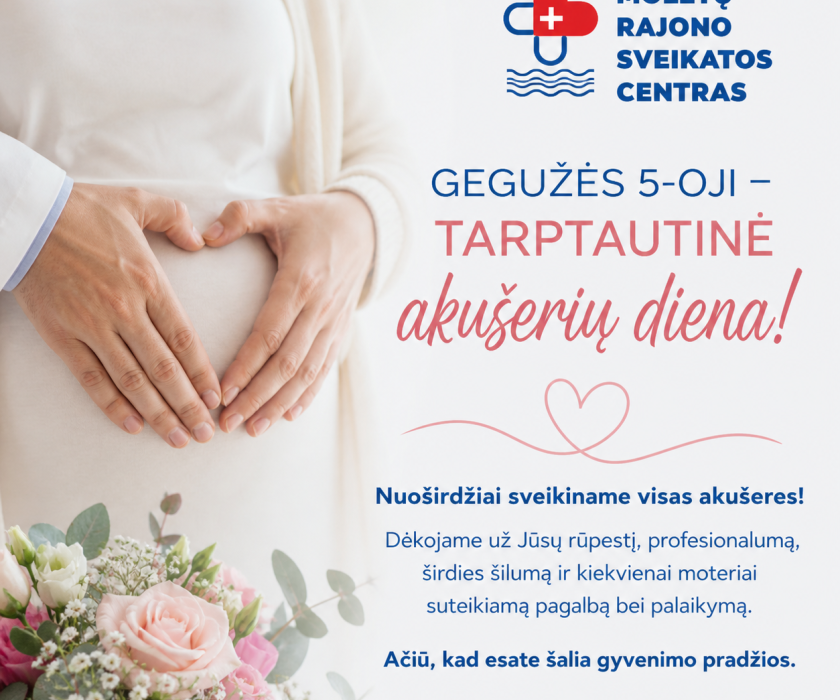 Gegužės 5-oji – Tarptautinė akušerių diena